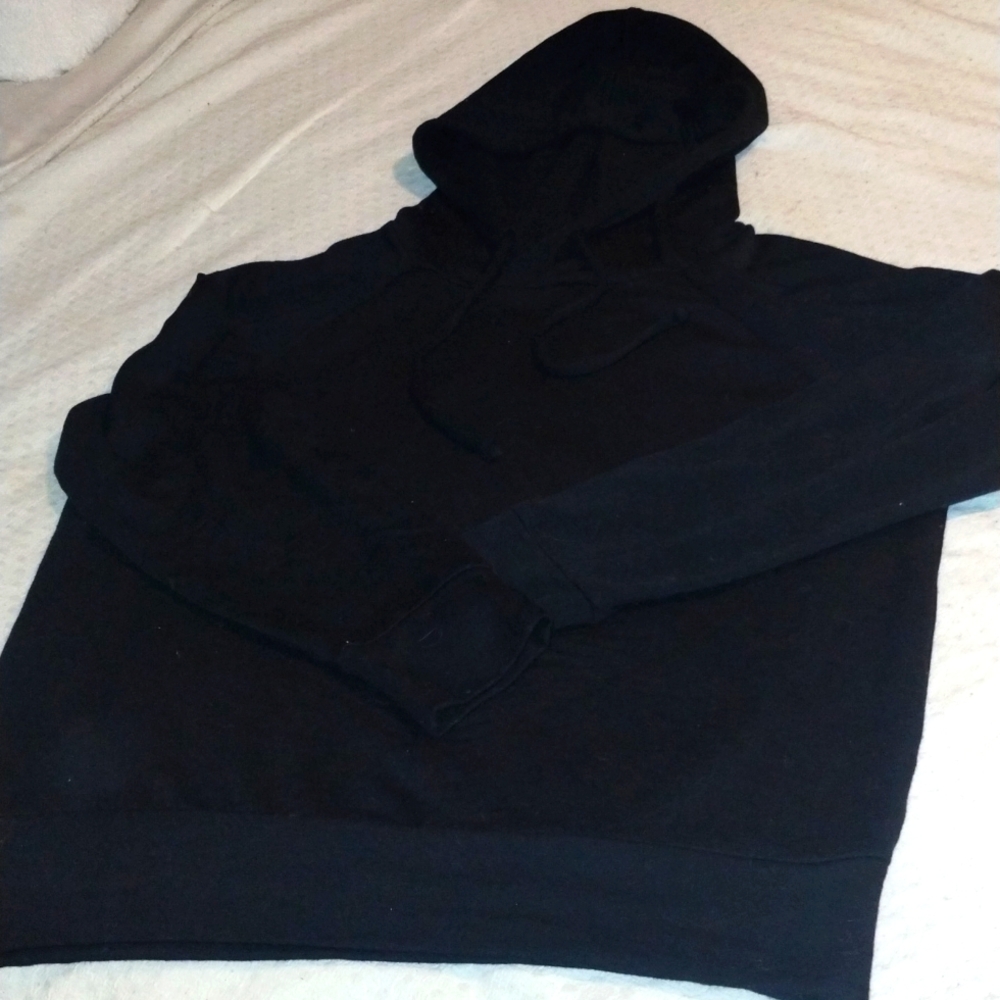 Eddie Bauer black plain hoodie